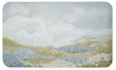 "Stupell Subtle Blue Floral Meadow Printed Anti-Fatigue Floor Mat, design by Patricia Pinto, 30""x18"""