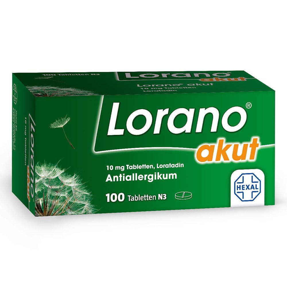 Hexal AG Lorano® akut 10 mg Tabletten 07224435