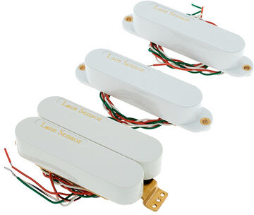 Lace Pickups Deluxe Plus Set Weiß