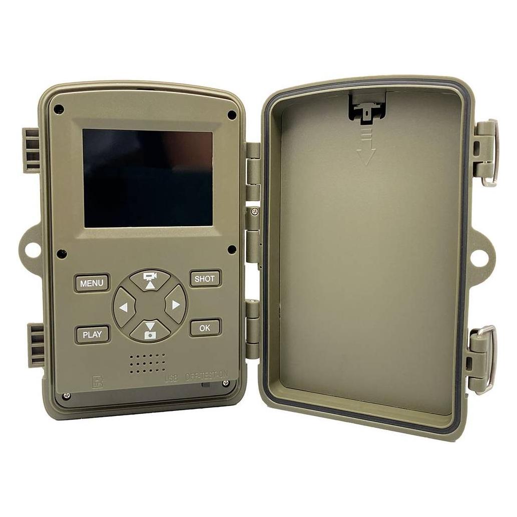 Berger & Schröter Wildkamera 32 Megapixel Black LEDs Oliv (61534227)