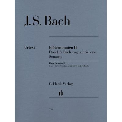 Johann Sebastian Bach - Flötensonaten, Band II (Drei J. S. Bach zugeschriebene Sonaten) -