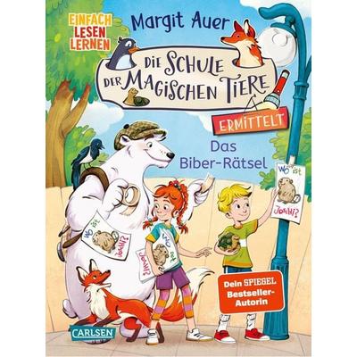 Die Schule der magischen Tiere ermittelt Neuausgabe 7: Das Biber-Rätsel, Gebundene Ausgabe von Margit Auer, Carlsen
