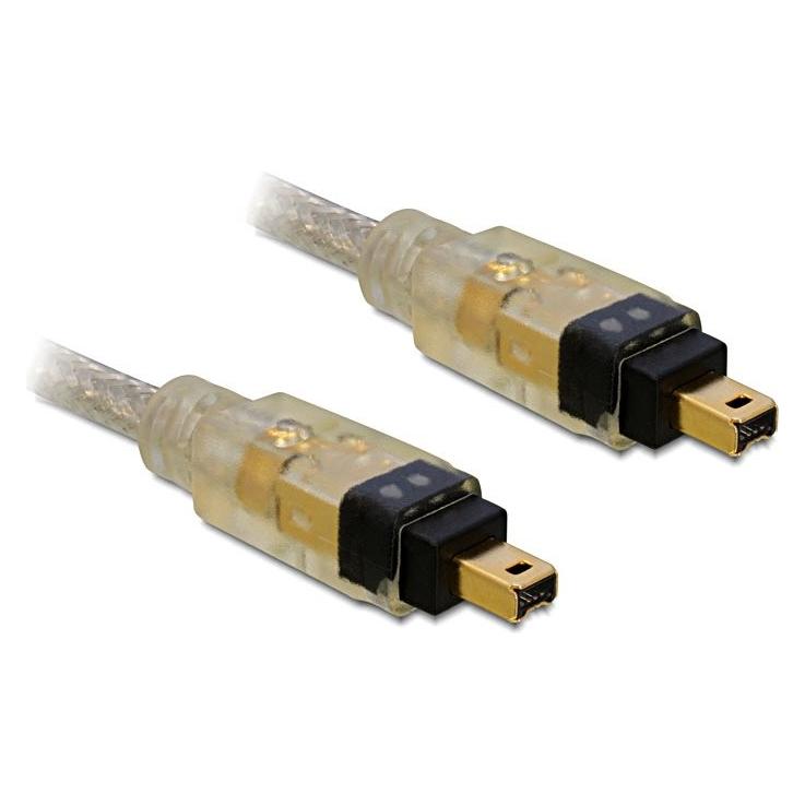 Delock Kabel FireWire IEEE 1394 4Pol/4Pol 1m (100 cm) (82570)