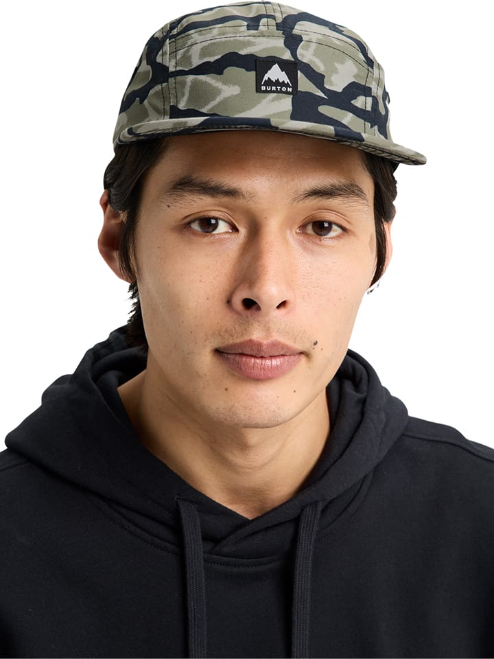 Burton Cap "Cordova 5-Panel" in Schwarz/ Khaki - onesize