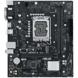 ASUS Mainboard Intel H610 LGA1700 Micro-ATX Speicher DDR4 (LGA 1700, Intel H610, mATX), Mainboard