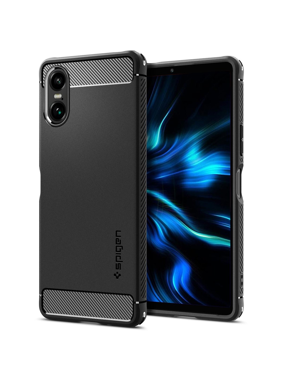 Spigen Rugged Armor - matte black - Sony Xperia 10 VI
