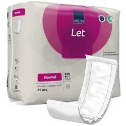 Abena Let Normal Inkontinenzvorlagen 39 x 14 cm 9X34 St