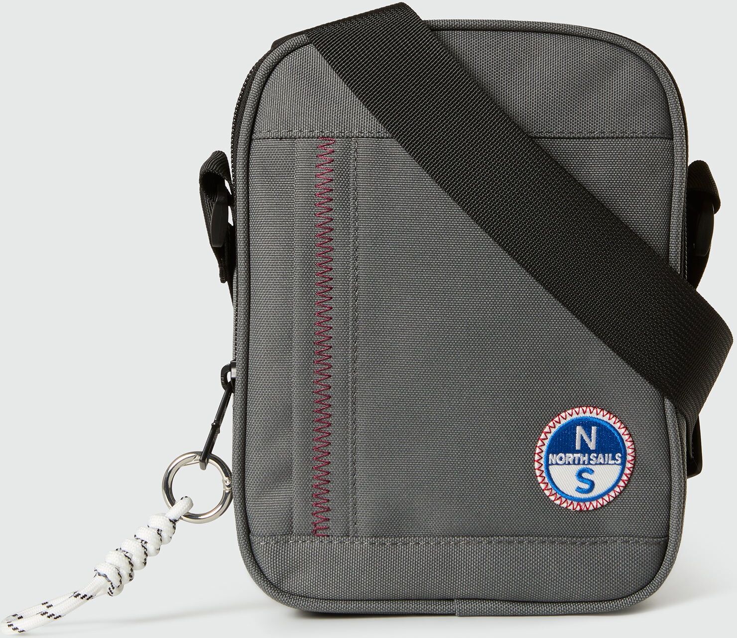 North Sails Wasserdichte Crossbody-Tasche aus Cordura Asphalt OS