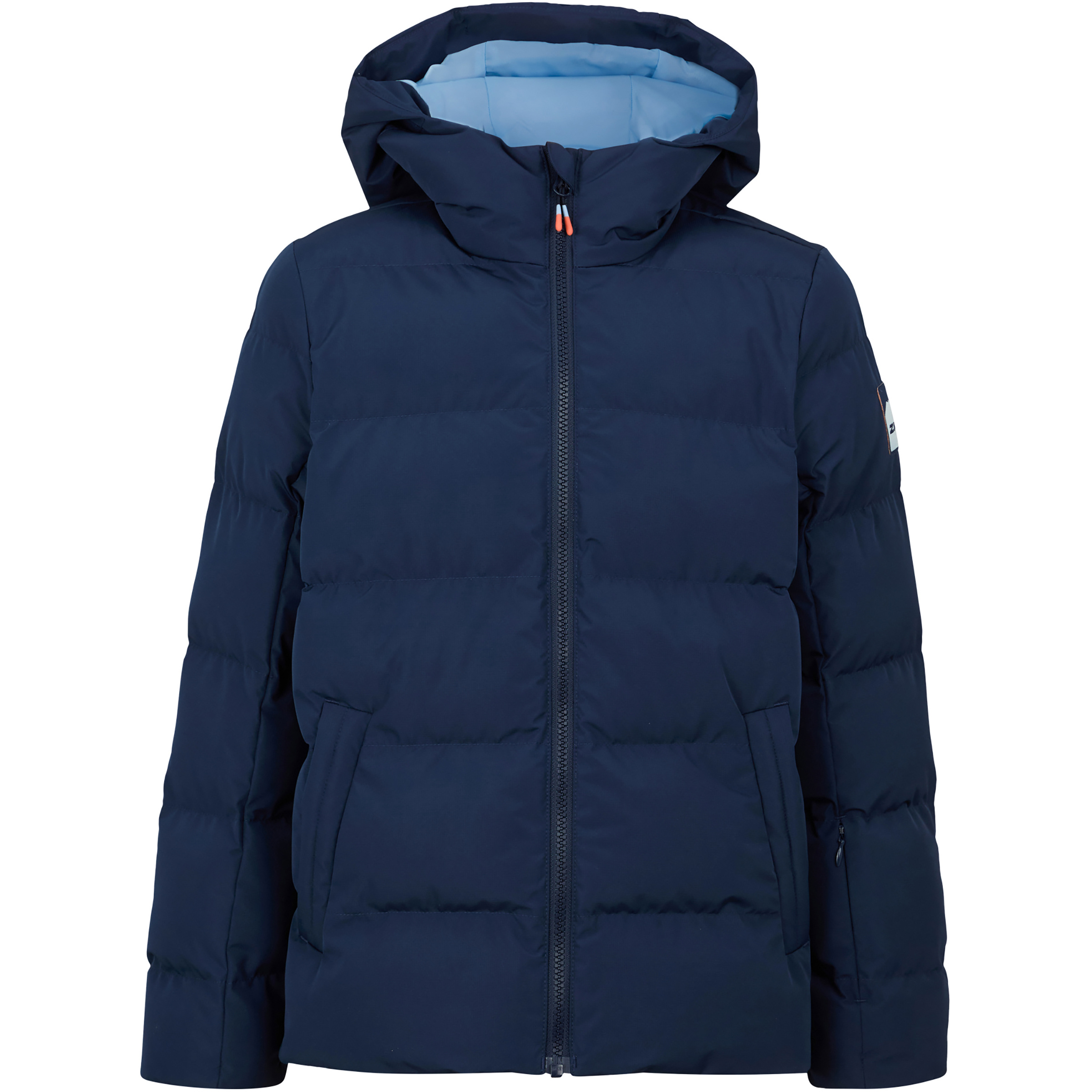 Ziener Amani-Z Kinder Isolationsjacke blau Größe 128 Skifahren Winddicht Wasserabweisend