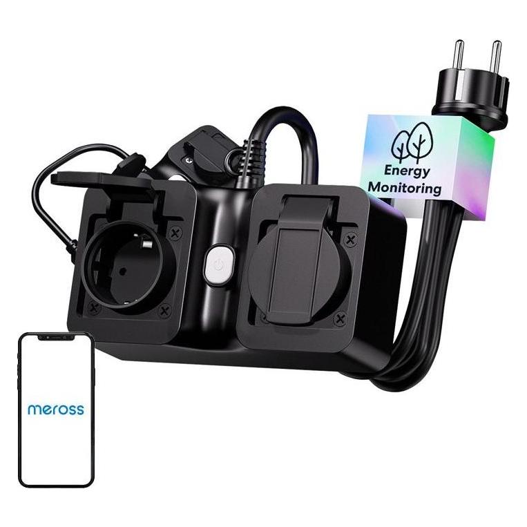 Meross SMART HOME WI-FI PLUG/INDOOR/OUTD MOP320MA-EU (MOP320MA-EU)