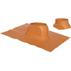 Dachziegel 125 mm 5-25° rot