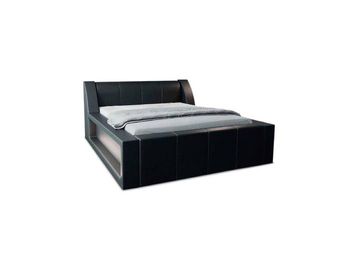 Sofa Dreams Boxspringbett Fermo Bett Kunstleder Premium Komplettbett mit LED Beleuchtung, mit Topper, mit Matratze, mit LED Beleuchtung