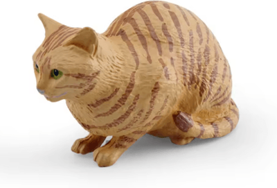 Inspire Picks Sleeping Orange Cat Figurine Cute Mini Cat Decor For Cozy Spaces 6
