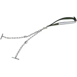 Kerbl Rinderanb. kompl. m. Kette 6mm dopp.m.Sicherheitsversch.klein (Allgemein), Halsband + Leine