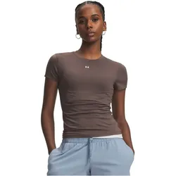 UNDER ARMOUR Motion Fitted T-Shirt Damen 200 - peppercorn/white XL