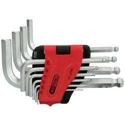 KS Tools 1514740 Innen-Sechskant Winkelschraubendreher-Set 1/16 Zoll, 5/64 Zoll, 3/32 Zoll, 1/8 Zoll, 5/32 Zoll, 3/16 Zoll, 7/32 Zoll, 1/4 Zoll, 5/16 Zoll, 3/8 151.4740