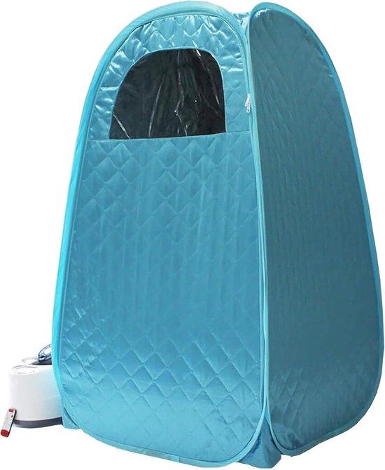 Famanu Mobile Sauna - Tragbare Sauna - 100x80x170cm - Blau