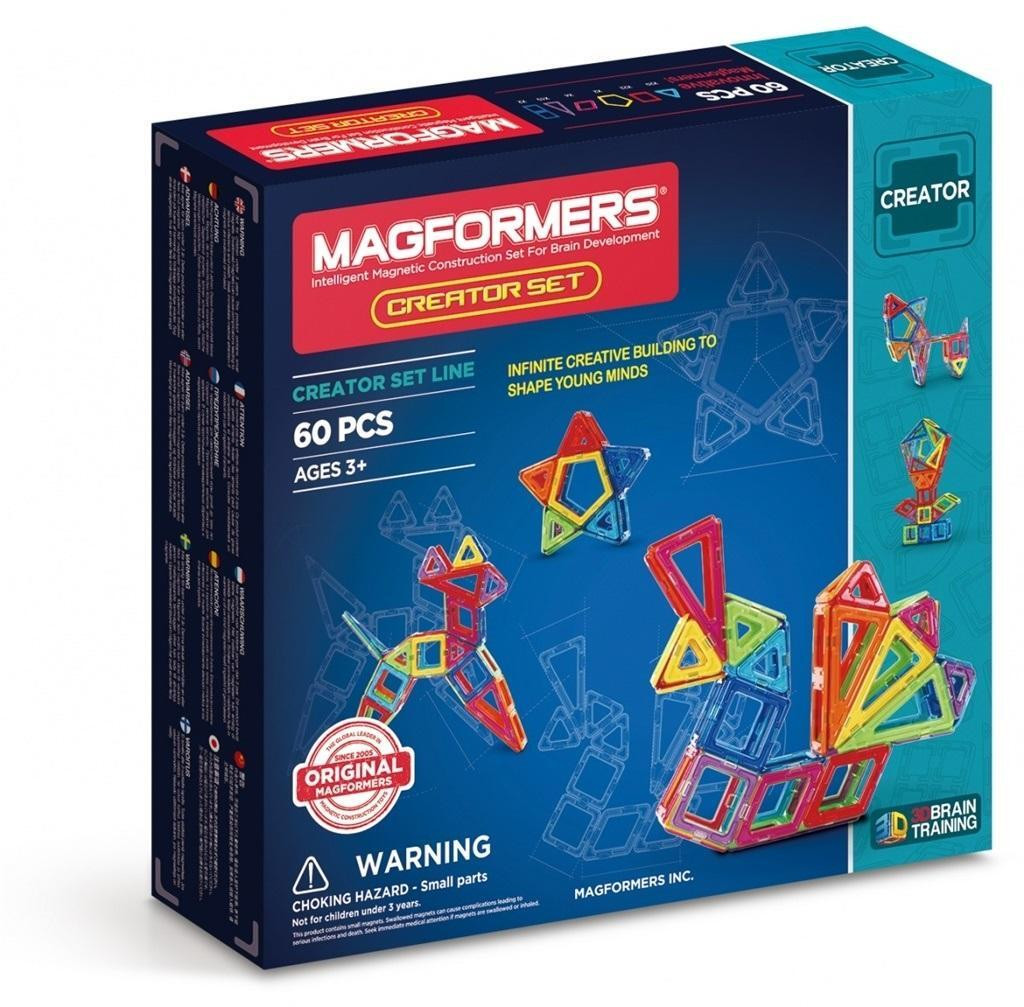Magformers Creator, 60 stuks