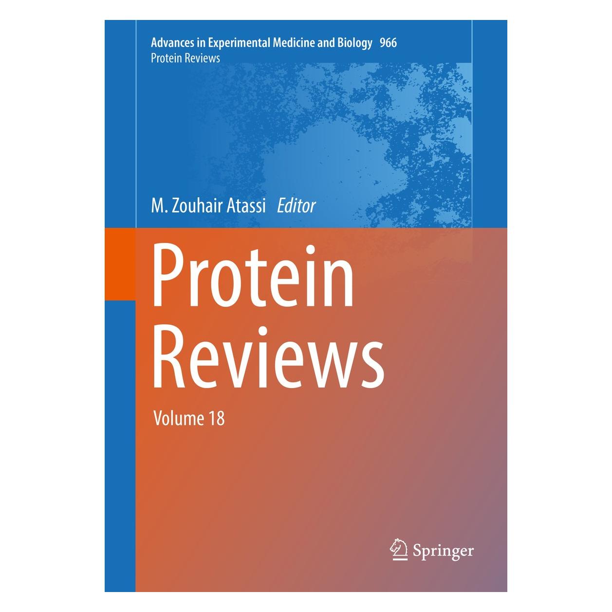 Springer Protein Reviews (Englisch, Hardcover, M. Zouhair Atassi) (9789811069215)