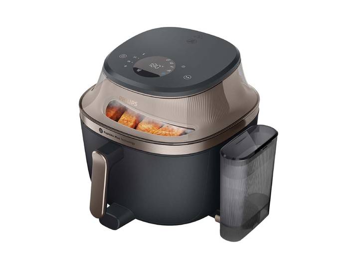 Philips NA547/97 5000 Series Heissluftfritteuse 7.2 L Grau/Gold