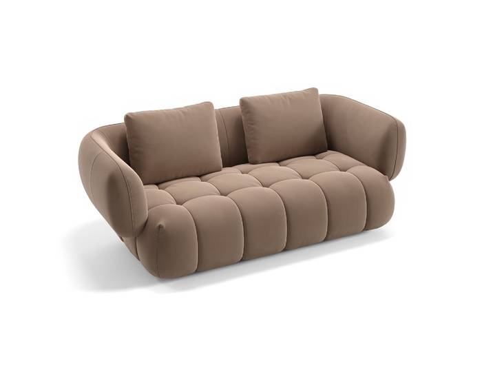 Stoff 2-Sitzer MARE Designer Sofa Couch