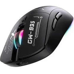 Onikuma CW953 gaming mouse (black) (Kabelgebunden, Kabellos), Maus, Schwarz
