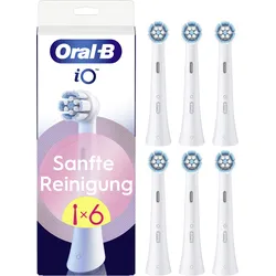 ORAL-B Aufsteckbürsten iO Sanfte Reinigung 6er weiß