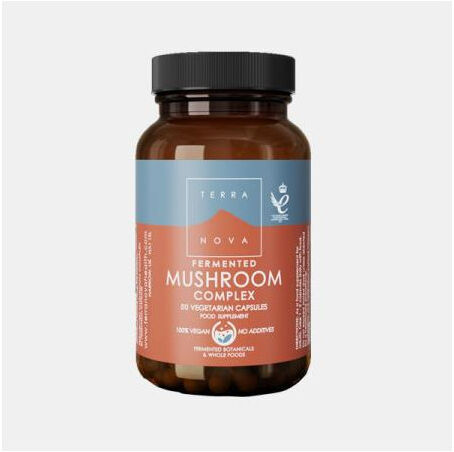 TERRA NOVA FERMENTED MUSHROOM COMPLEX 50 CAPSULAS
