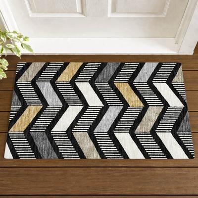 Addison Rugs Machine Washable Indoor/ Outdoor Modern Corinna Chantille Rug