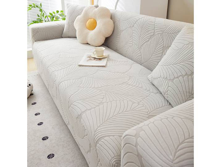 Housse de canapé extensible en polaire, couverture complète monobloc, protection de siège universelle, anti-rayures de chat