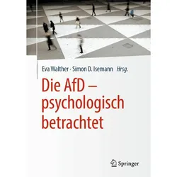 Die AfD - psychologisch betrachtet, Fachbücher