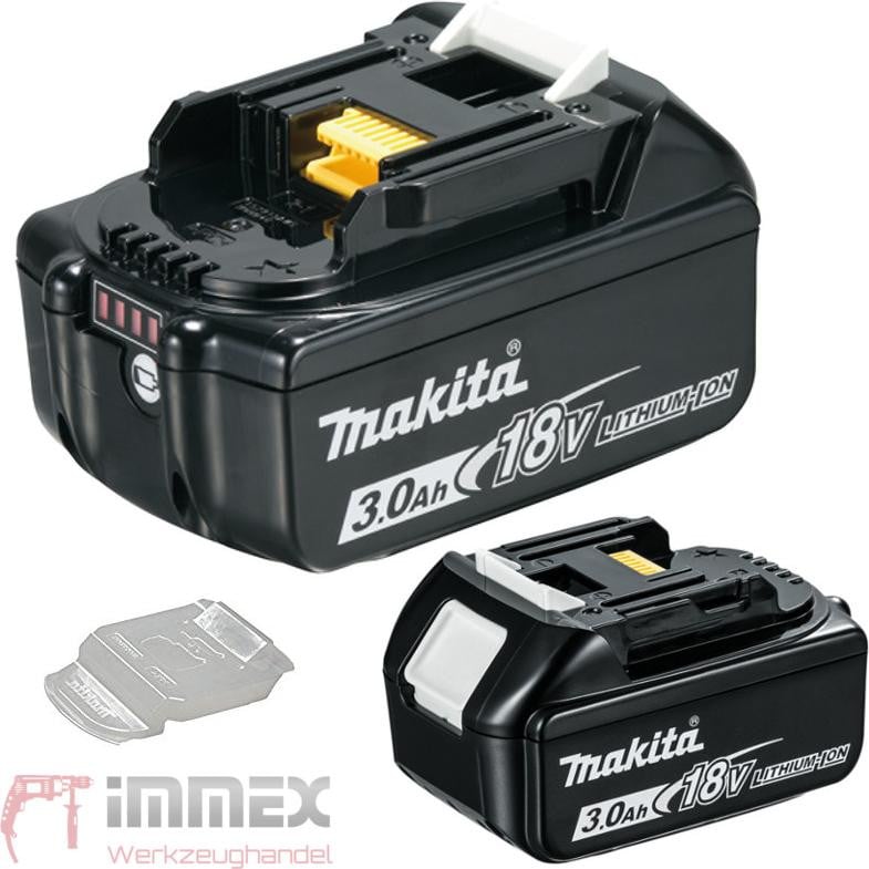 Makita BL1830 Lithium-ion Accu Zwart