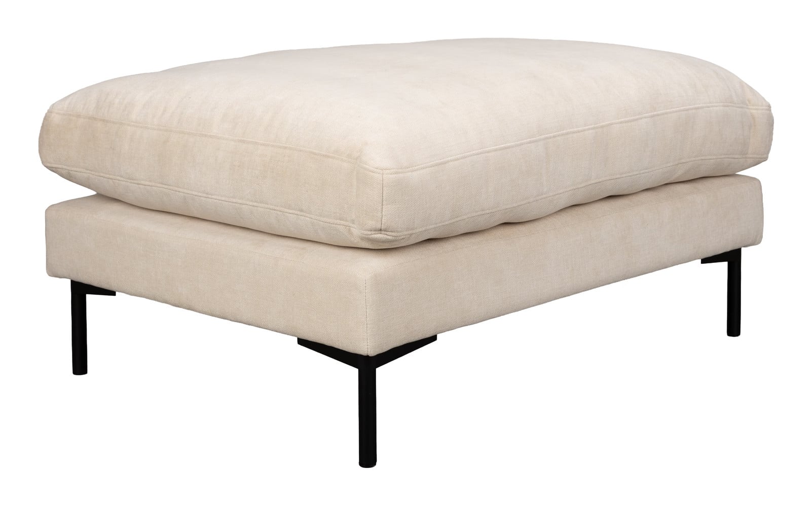 Zuiver Hocker Summer Beige B: 102 cm, D: 80 cm
