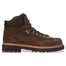 Polo Ralph Lauren für Herren. 812945354002 Alpine Wanderstiefel aus braunem Wildleder (40), Wohnung, Schnürsenkel, Draußen