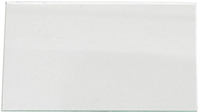 kaiserkraft Glasscheibe für Notschlüsselkasten, BxT 63 x 105 mm, klar, ab 4 Stk
