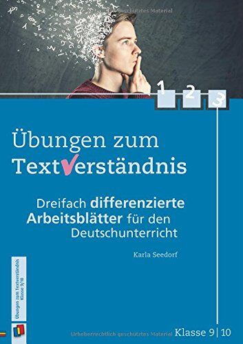 Karla Seedorf - Übungen zum Textverständnis - Klasse 9/10: Dreifach differenzierte Arbeitsblätter für den Deutschunterricht - Preis vom 15.10.2026 23:06:25 h