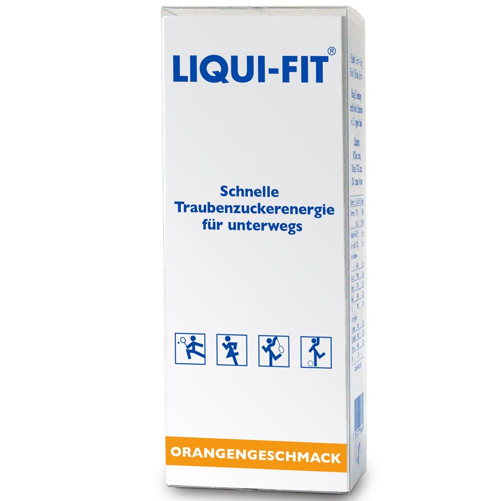 Liqui FIT flüssige Zuckerlösung Orange Beutel 12 St