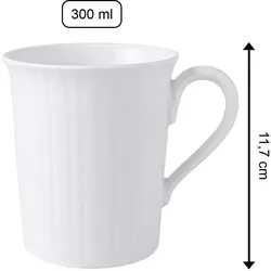 Villeroy & Boch, Tasse, Kaffeebecher Cellini (300 ml, 6x)