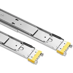 Terramaster TRK-U12 Schienensatz für 1U- und 2U-Rackschienen, Serverschrank Zubehör, Schwarz
