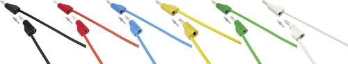 VOLTCRAFT MSB-300 Messleitungs-Set Lamellenstecker 4mm Silikon 0.75m 12St.