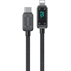 WEKOME WDC-08 Vanguard Series - USB-C für Lightning Fast Charging PD 20W 1m Verbindungs- Kabel (matt)
