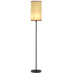 HOMCOM - Stehlampe - Ø25 x 161,5H cm - schwarz