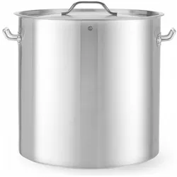 Hendi Bratentopf mit Deckel 71 l 450x450 mm Budget Line, Pfanne + Kochtopf, Silber