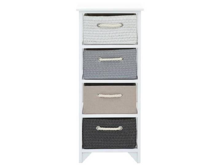 Remise Buffet bahut commode - SUMMER - Armoire de rangement 4 tiroirs Bois JILIMAISON2025 34457101