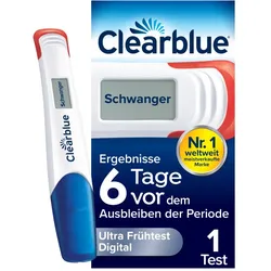 Clearblue Schwangerschaftstest ULTRA FRÜHTEST DIGITAL 1 St