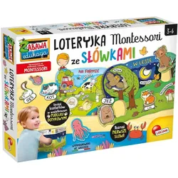 Lisciani Montessori-Lotteriespiel mit Worten (Deutsch)