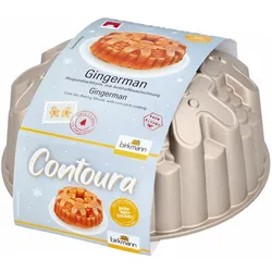 Birkmann Contoura, Gingerman, 22 cm, Höhe 10 cm, Aluguss, G, Backform