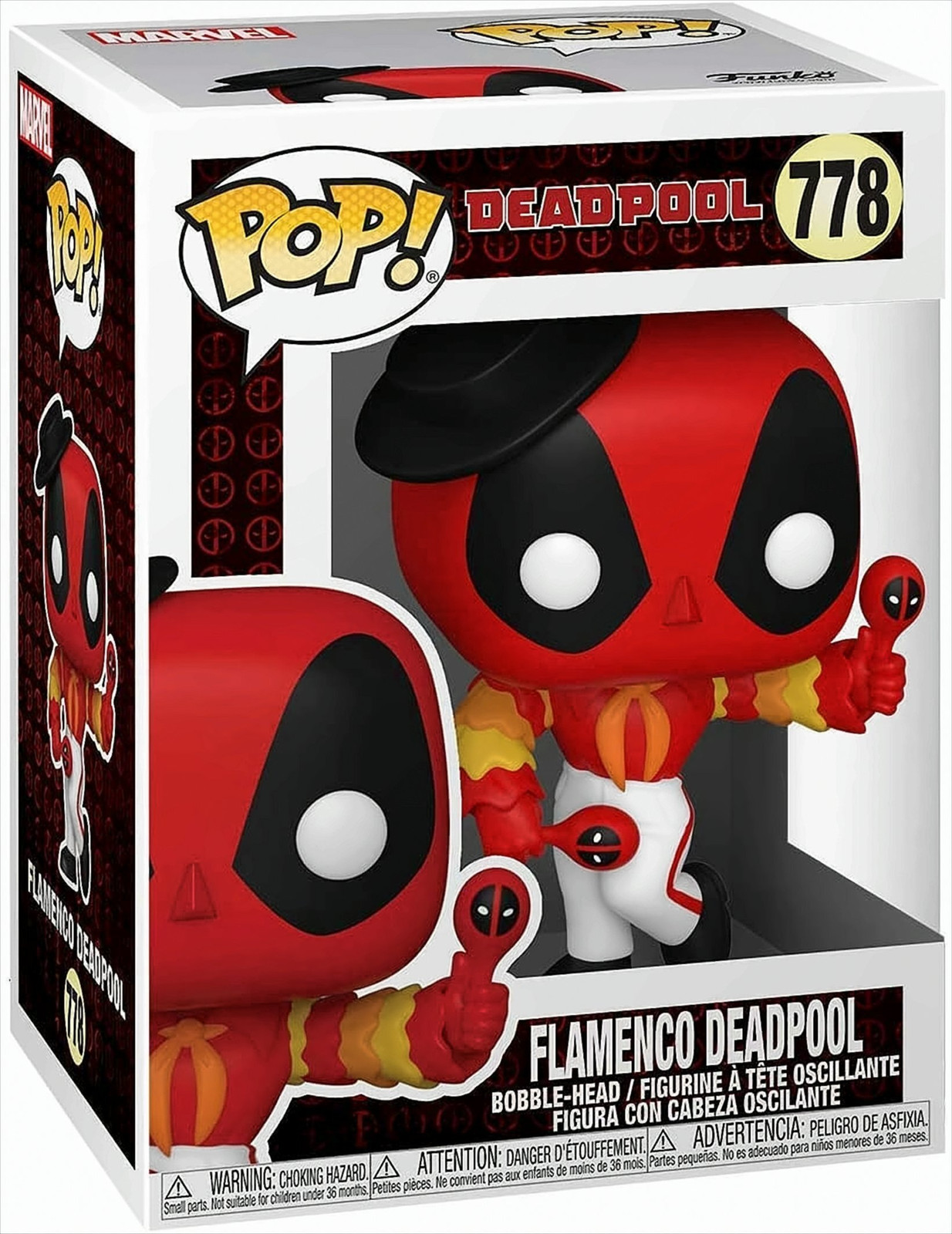 Funko Pop! Marvel Deadpool Flamenco Deadpool 778 Vinyl figuur