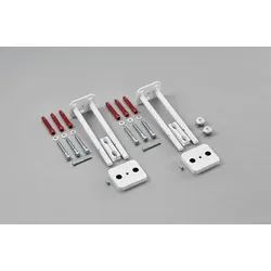 Zehnder Zubehör Raumteiler-Montagezubehör Chrom für Yucca Asym, 936018 936018