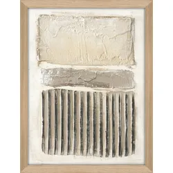Gemälde ART STRUCTURE 2 (BHT 52x72,80x2,80 cm) - bunt - BHT 52x72,80x2,80 cm